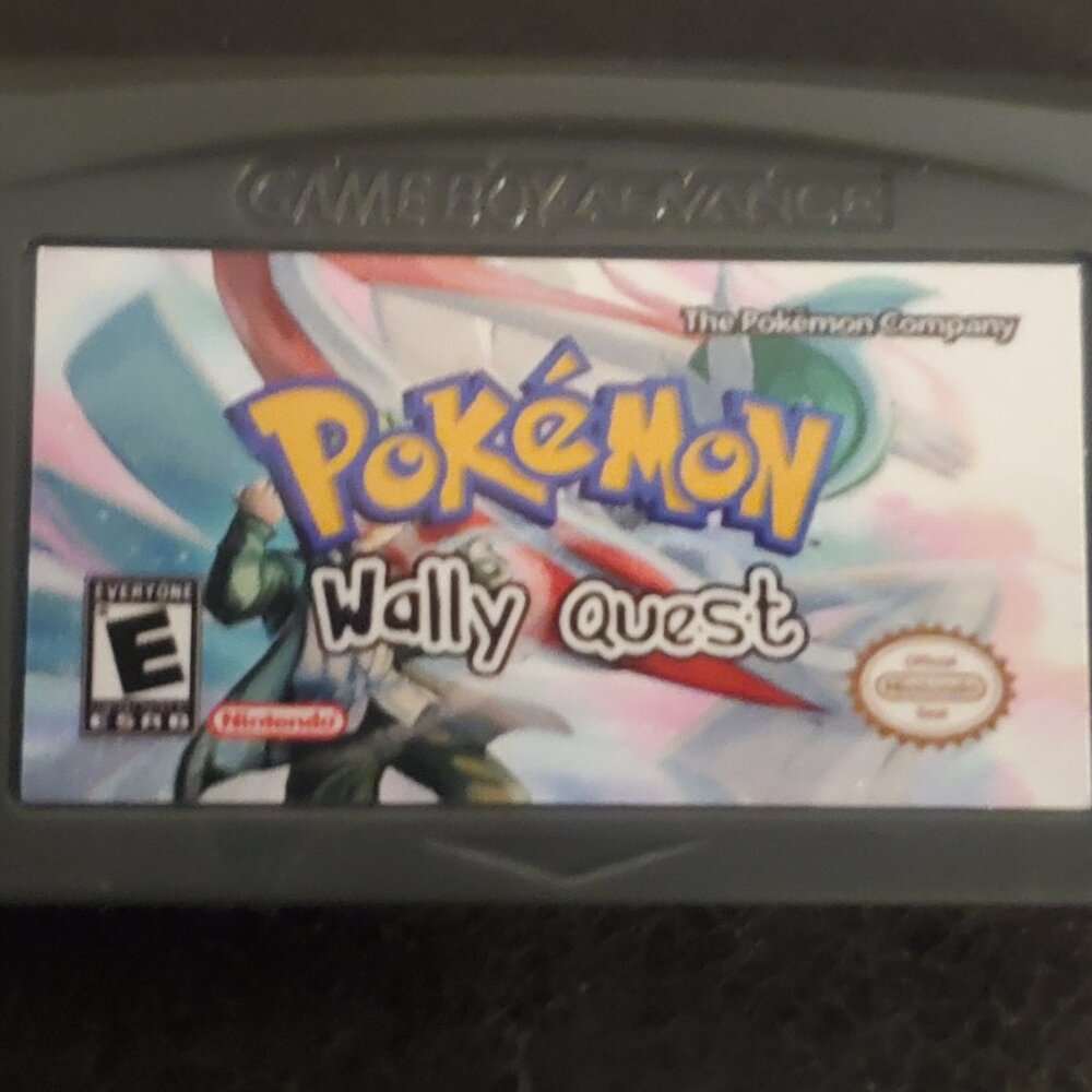 Pokemon Wally Quest GBA ROM Hack Video Game